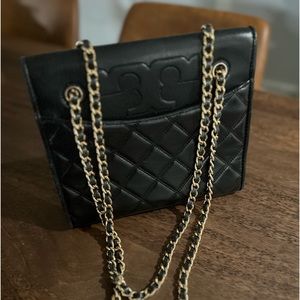 Tory Burch Black Soft Small Handbag